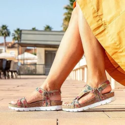 Outlet Sally Tropical Vrouw Sandalen